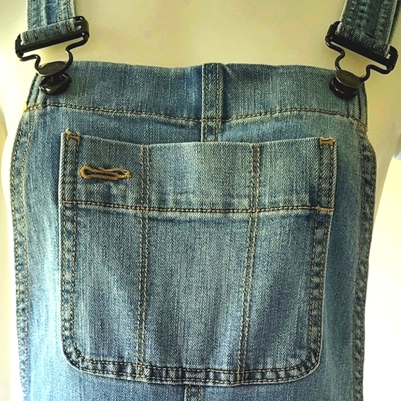 Gap Short Denim Overalls Size XS - Picture 3 of 14